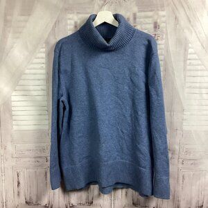 Banana Republic Turtleneck Sweater Blue L